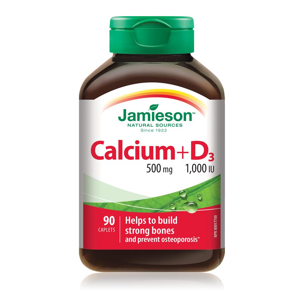 Jamieson: Calcium & Vitamin D3