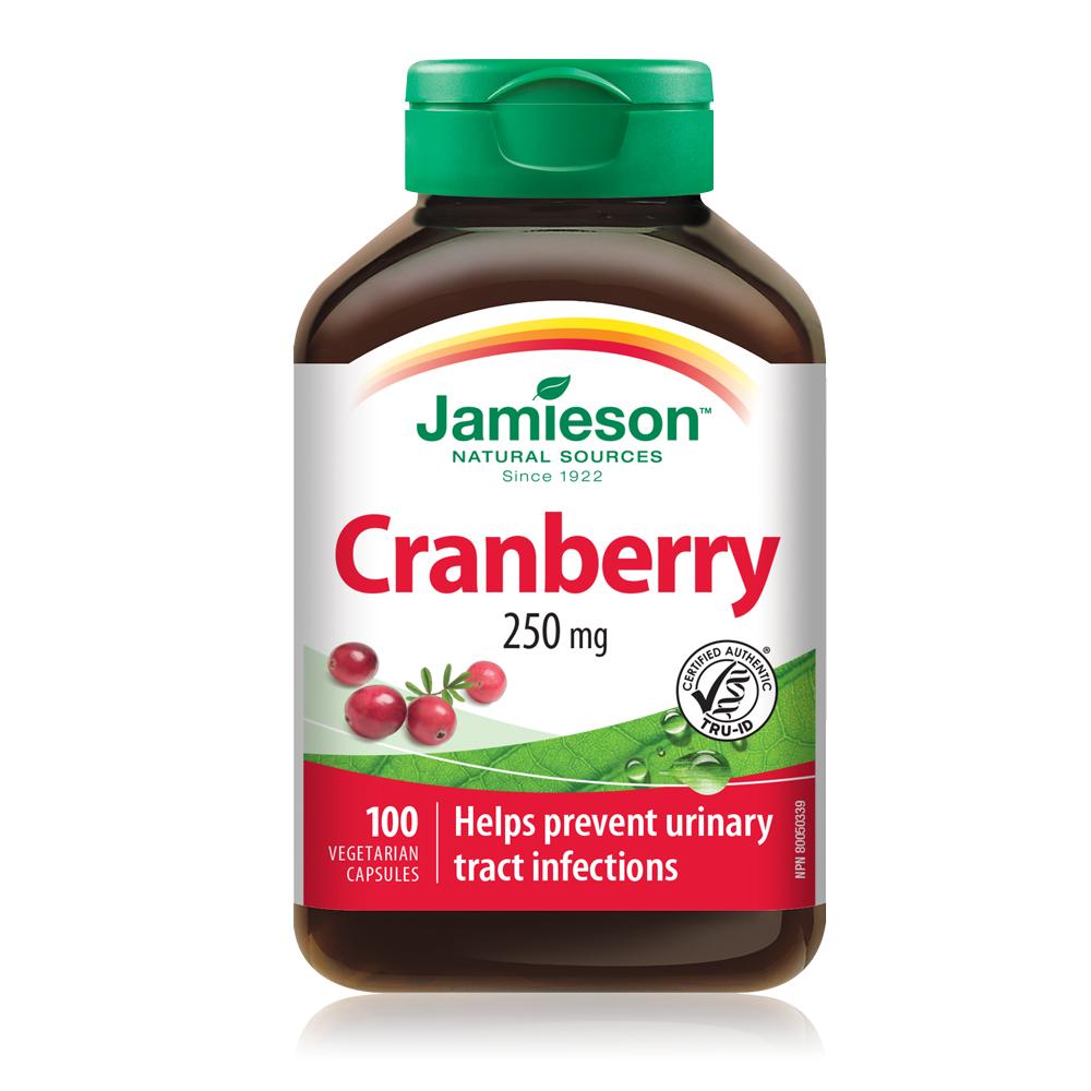 Jamieson: Cranberry 250 mg