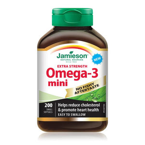 Jamieson: Omega-3 Extra Strength No-Fishy Aftertaste