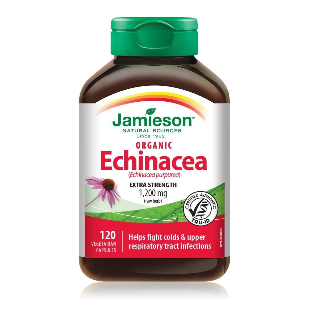 Jamieson: Organic Echinacea 1200 mg