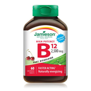 Jamieson: Vitamin B12 Fast Dissolving Tablets