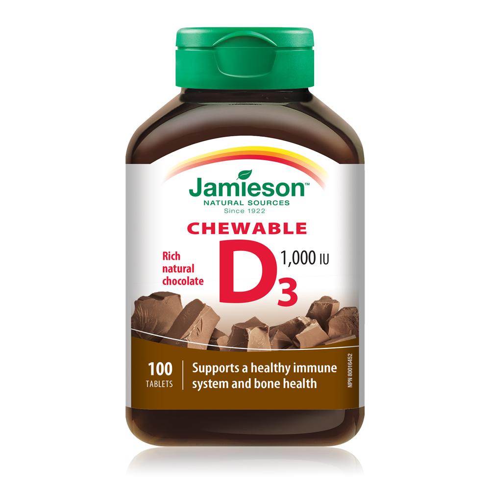 Jamieson: Vitamin D Chewable