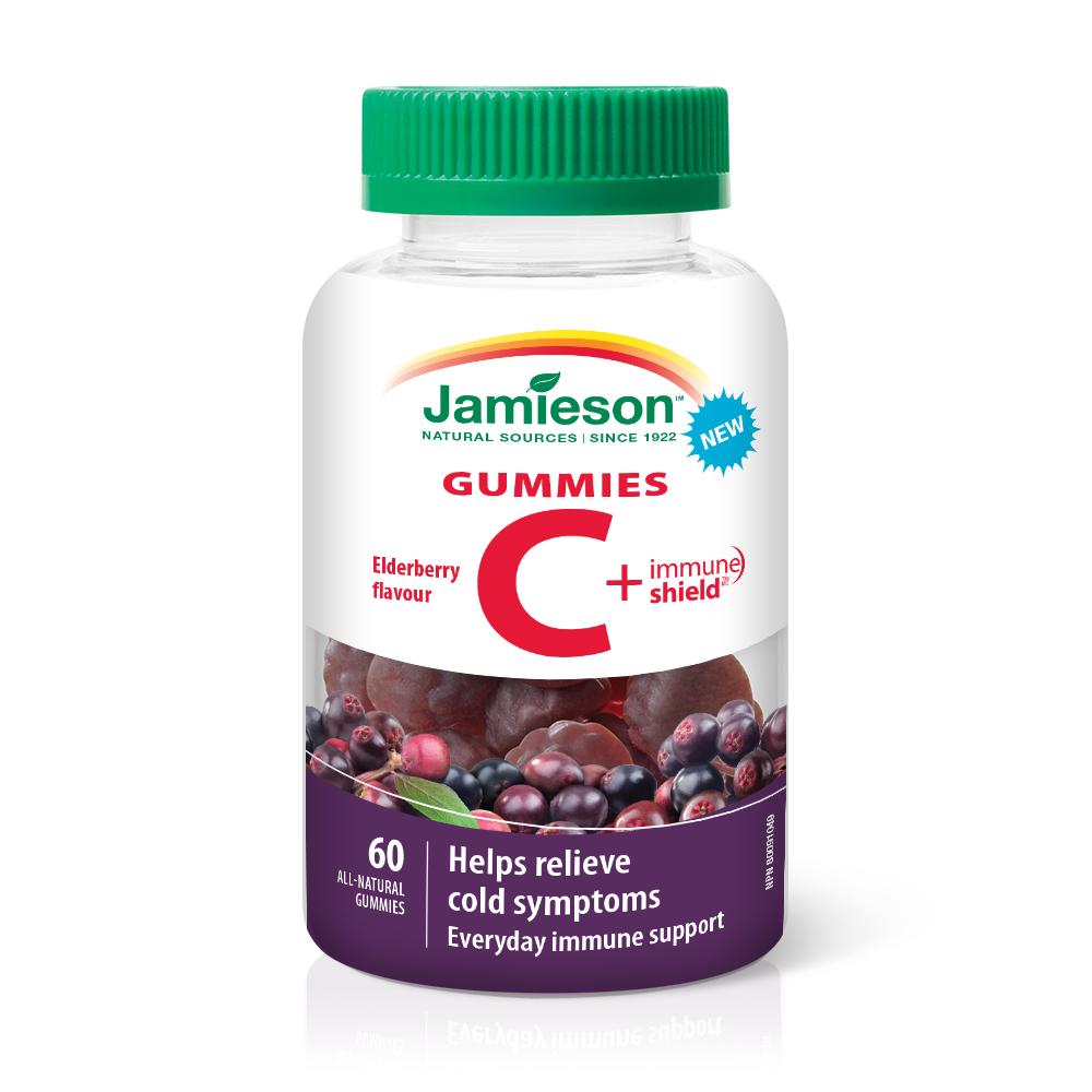 Jamieson: Vitamin C + Immune Shield Gummies