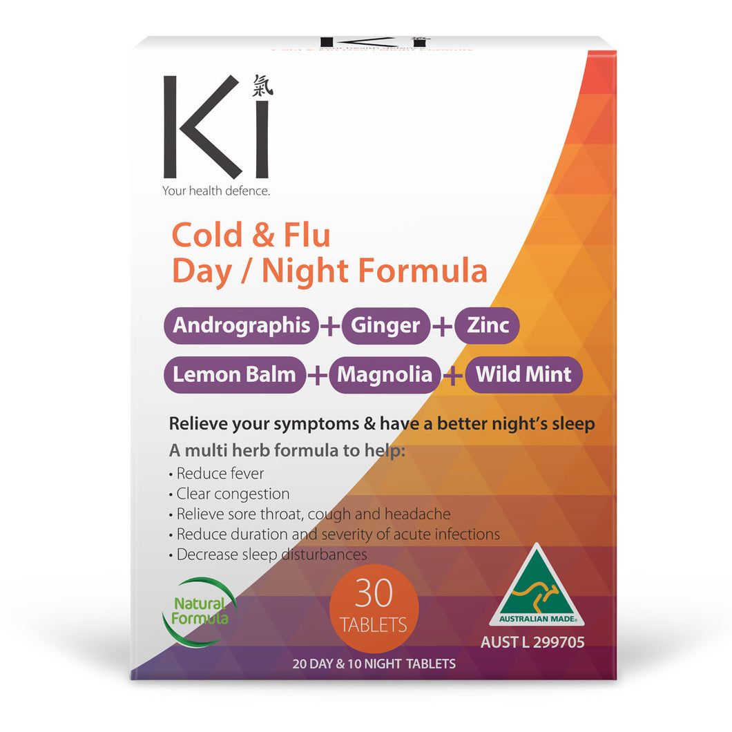 Ki: Cold & Flu Day Night 30 Tablets