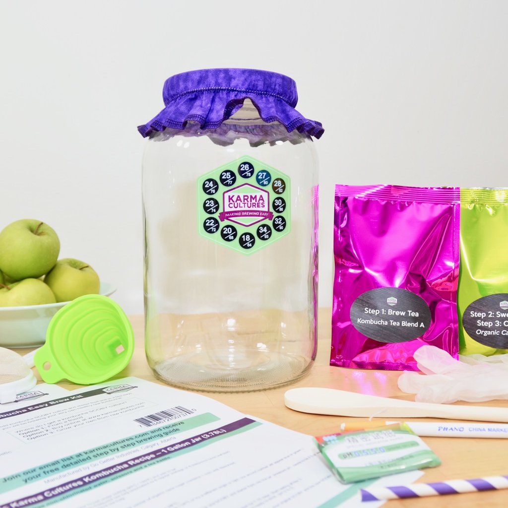 Karma Cultures: Kombucha Easy Brew Kit