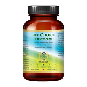 Life Choice: L-Tryptophan 220mg+50mg B-6 60V’s