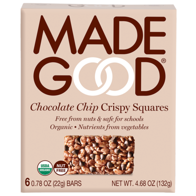 Made Good: Chocolate Chip Crispy Squares