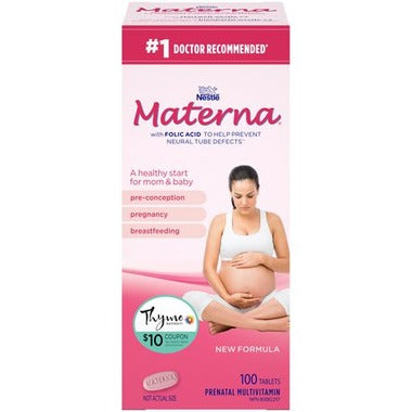 Nestle: Materna Prenatal Vitamins