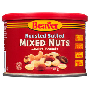 Beaver: Roasted Salted Mixed Nuts