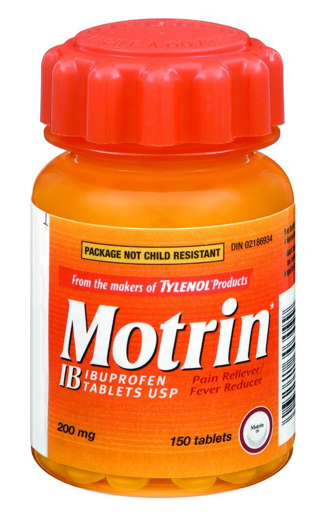 Motrin: Ibuprofen Easy Open Bottle 200 mg