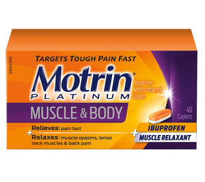 MOTRIN®: Platinum Muscle & Body Caplets for Body Pain Relief