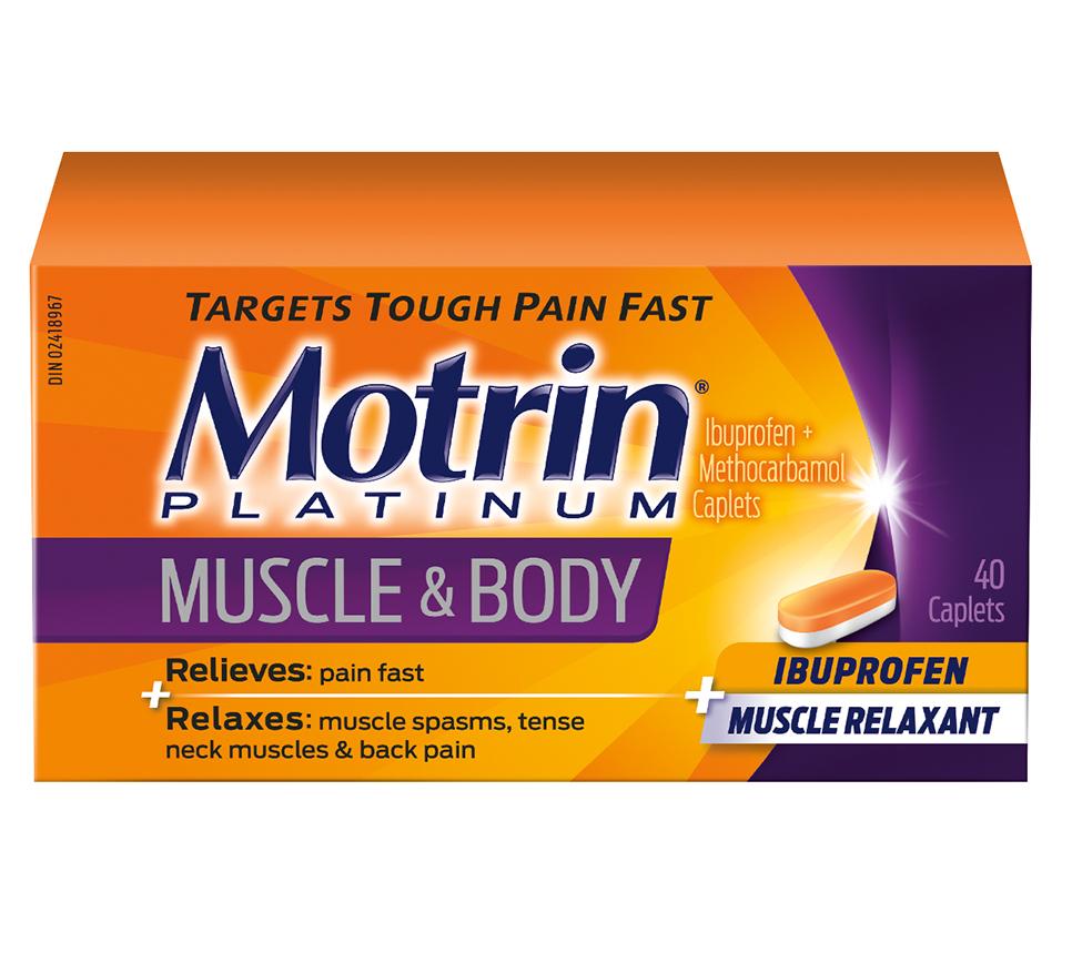 MOTRIN®: Platinum Muscle & Body Caplets for Body Pain Relief – Two Pharmacy