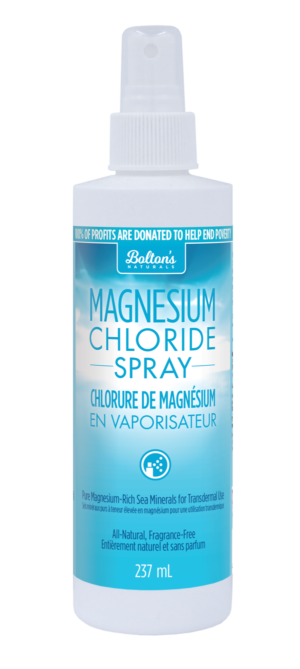 Natural Calm: Magnesium Chloride Spray