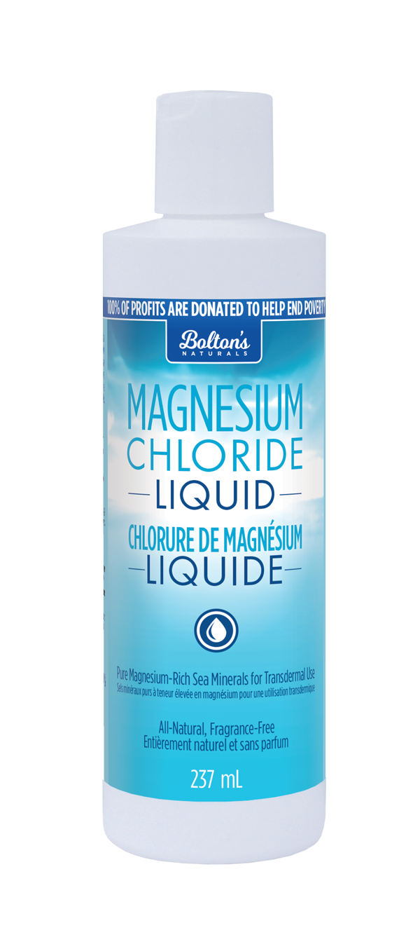 Natural Calm:  Magnesium Chloride Liquid