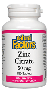 Natural Factors: Zinc Citrate