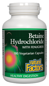 Natural Factors: Betaine Hydrochloride