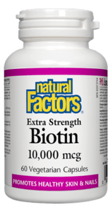 Natural Factors: Biotin 10 000 mcg