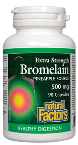 Natural Factors: Bromelain 500 mg · Extra Strength