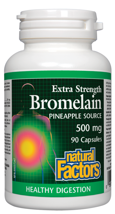 Natural Factors: Bromelain 500 mg · Extra Strength