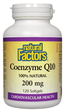 Load image into Gallery viewer, Natural Factors: Coenzyme Q10 200 mg
