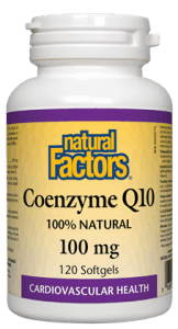 Natural Factors: Coenzyme Q10 100 mg