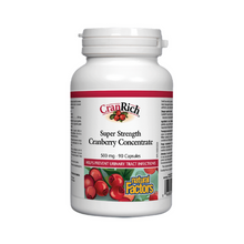 Load image into Gallery viewer, Natural Factors: CranRich® 500 mg · Super Strength Cranberry Concentrate
