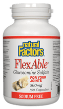 Load image into Gallery viewer, Natural Factors: FlexAble® Glucosamine Sulfate 500 mg
