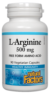 Natural Factors: L-Arginine 500 mg