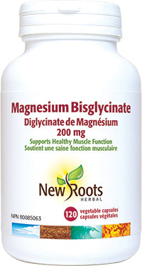 New Roots: Magnesium Bisglycinate 200 mg