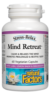 Natural Factors: Mind Retreat® with GABA, Lemon Balm & Magnesium