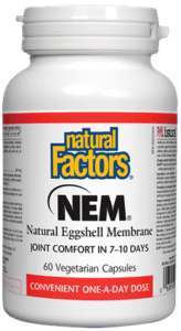 Natural Factors: NEM® 500 mg · Natural Eggshell Membrane