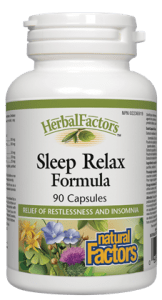 Natural Factors: HerbalFactors® Sleep Relax Formula