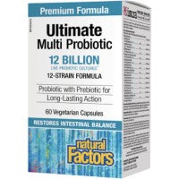 Load image into Gallery viewer, Natural Factors: Ultimate Multi Probiotic 12 Billion Live Probiotic Cultures
