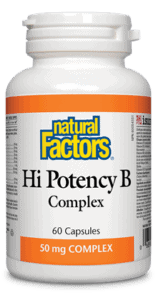 Natural Factors: Hi Potency B Complex 50 mg