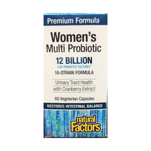 Load image into Gallery viewer, Natural Factors: Women&#39;s Multi Probiotic 12 Billion Live Probiotic Cultures
