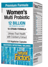 Load image into Gallery viewer, Natural Factors: Women&#39;s Multi Probiotic 12 Billion Live Probiotic Cultures
