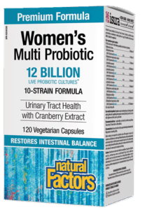 Natural Factors: Women's Multi Probiotic 12 Billion Live Probiotic Cultures