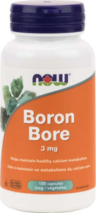 NOW: Boron 3mg Veg Capsule