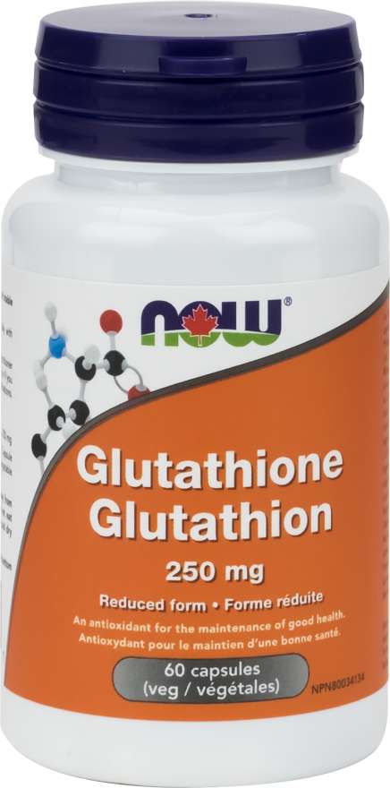 NOW: Glutathione 250 mg Veg Capsules