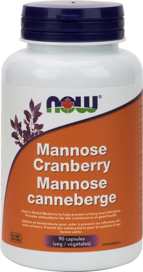 NOW: Mannose Cranberry Veg Capsules