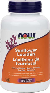 NOW: Sunflower Lecithin 1,200 mg Softgels