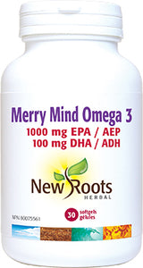 New Roots: Merry Mind Omega 3