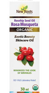 New Roots: Rosehip Seed Oil Rosa Mosqueta