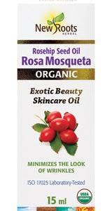 New Roots: Rosehip Seed Oil Rosa Mosqueta