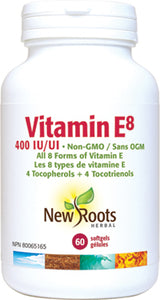New Roots: Vitamin E⁸ · 400 IU