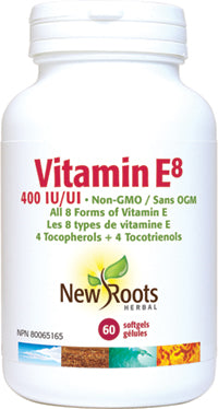 New Roots: Vitamin E⁸ · 400 IU