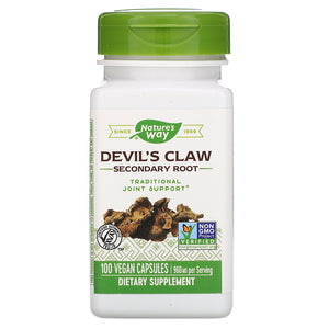 Nature's Way: Devil's Claw Root / 100 capsules