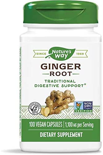 Nature's Way: Ginger Root / 100 capsules