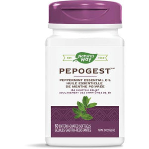 Nature's Way: Pepogest™, Peppermint Essential Oil / 60 softgels