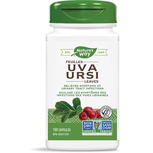 Nature's Way: Uva Ursi Leaves / 100 capsules